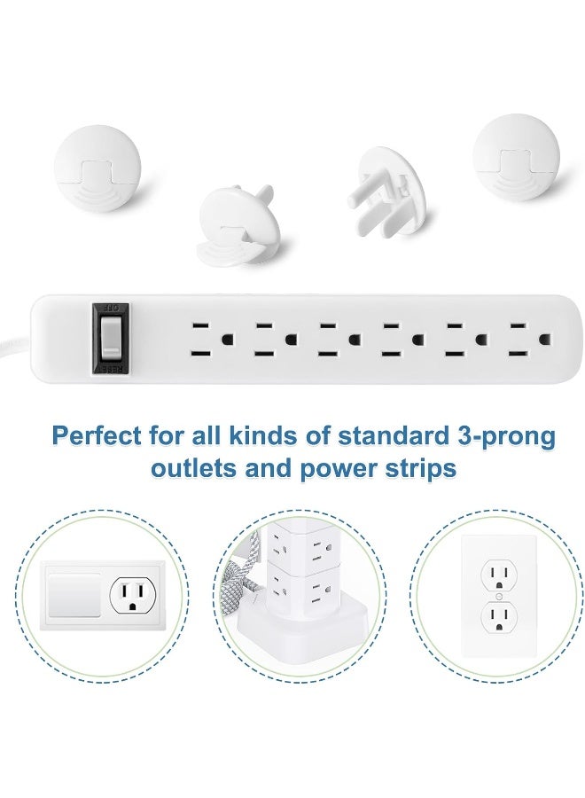 PRObebi Baby proofing Outlet Plugs, No Easy to Remove by Children Keep Prevent Baby from Accidental Shock Hazard, 38 Pack - Image 3